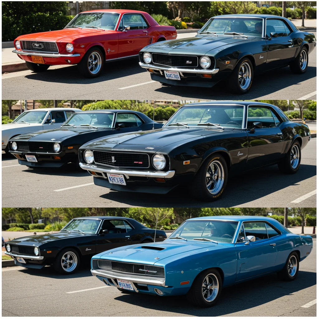 Overview: The Top 10 Great American Muscle Cars