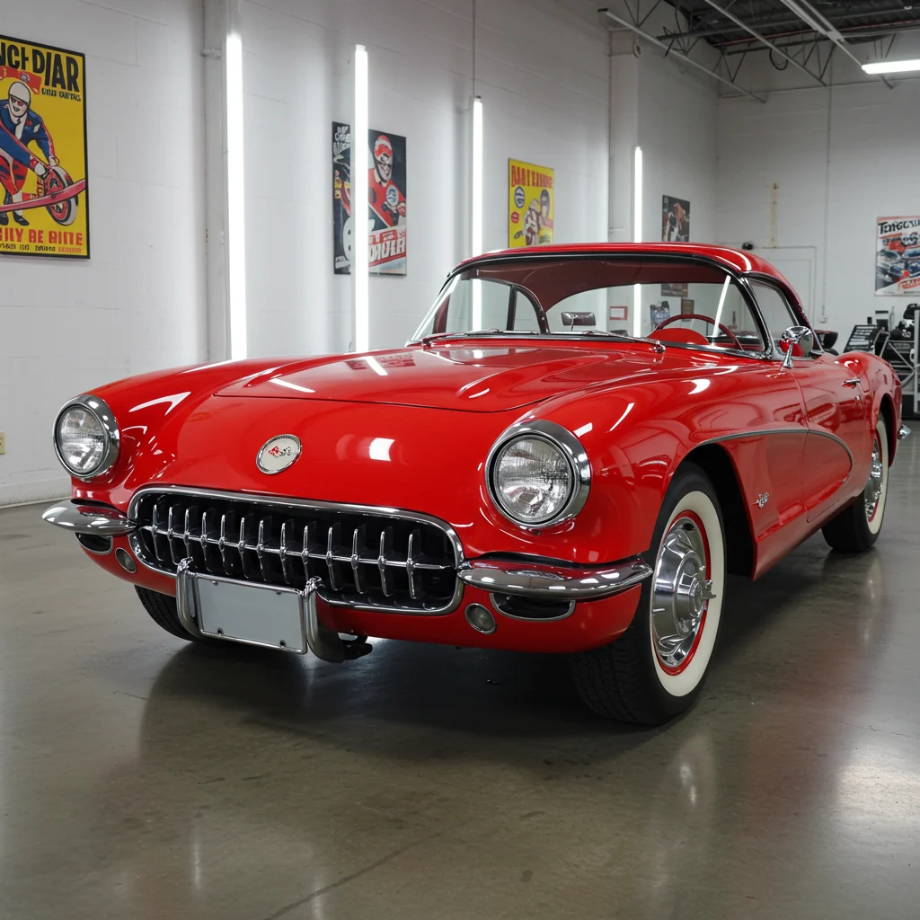 5. 1956 Chevrolet Corvette SR Prototype