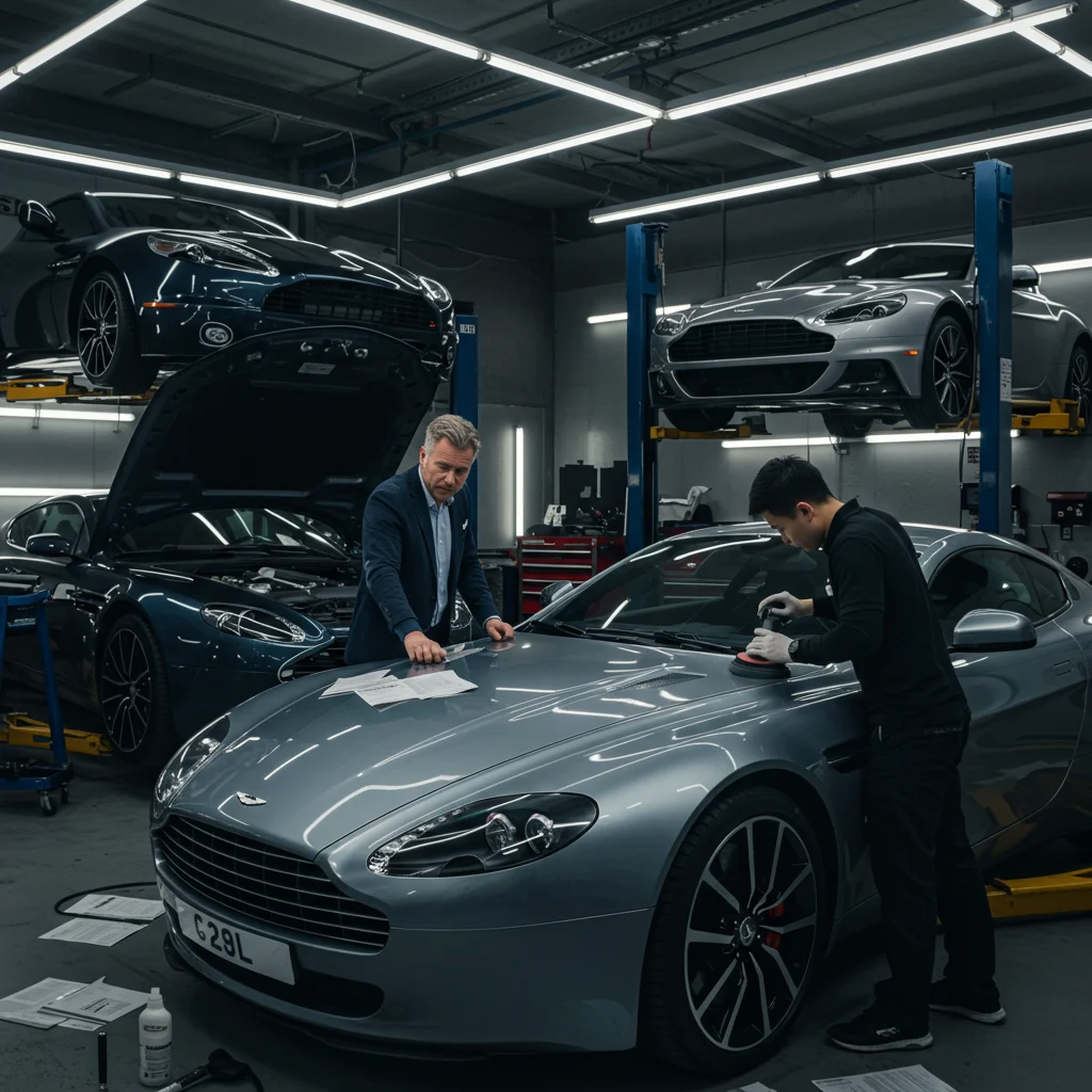 Maintaining and Insuring High-Value Aston Martins