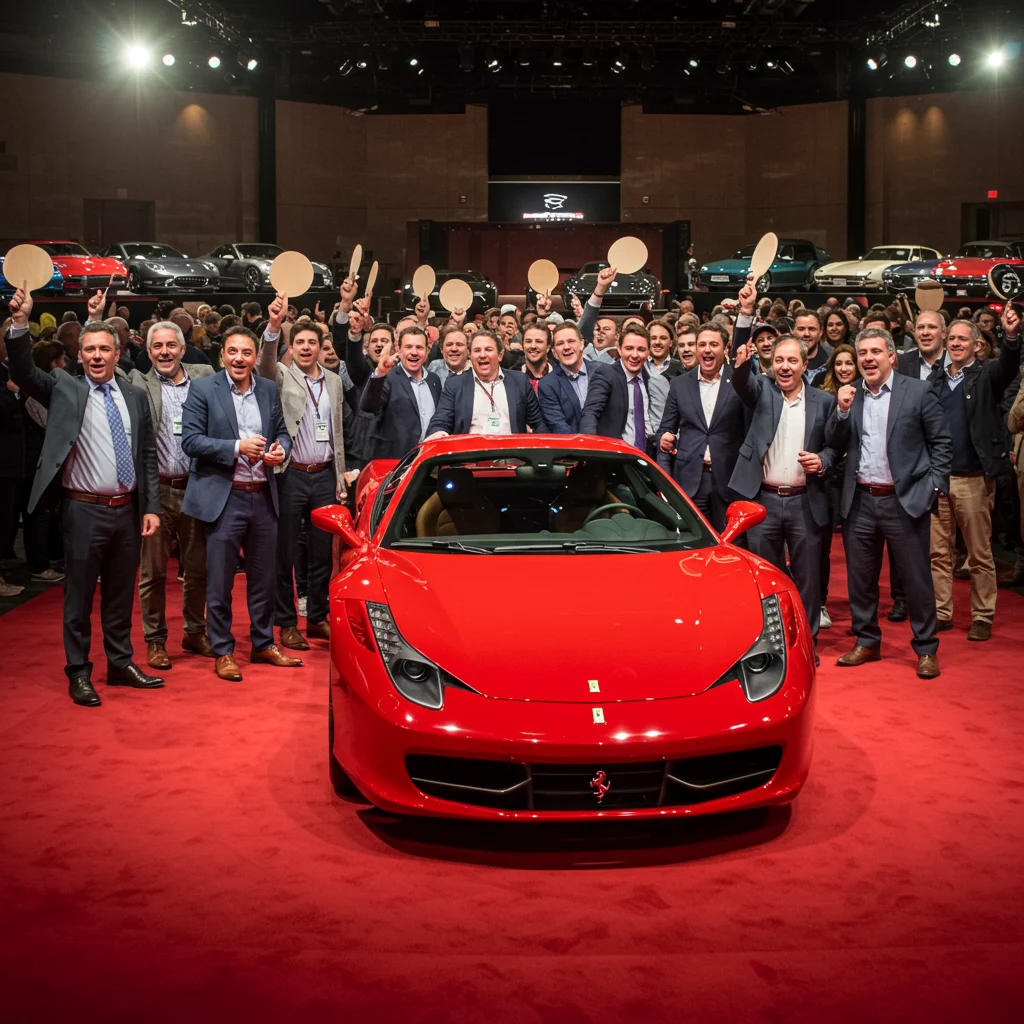 The Role of Auctions in Ferrari Price Records