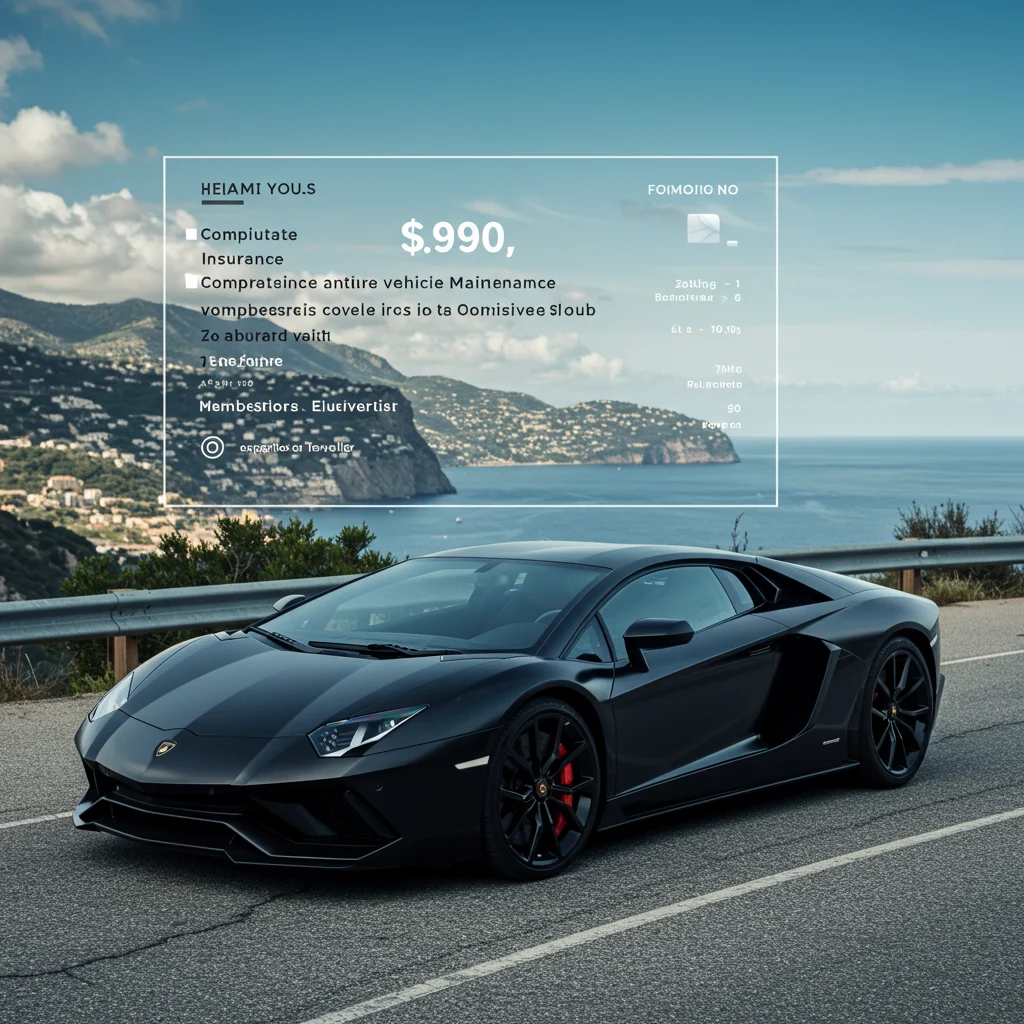 What’s Included in the Lamborghini Rental Price?