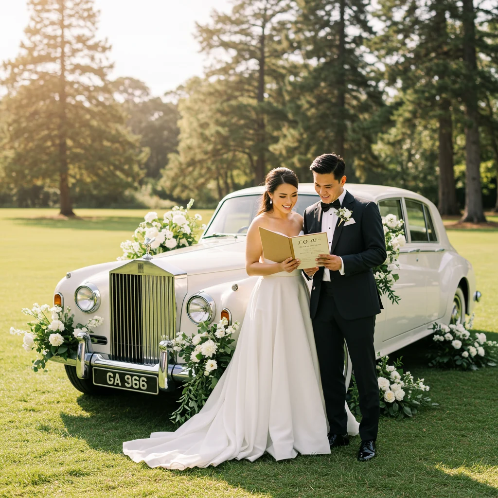 Frequently Asked Questions About Renting a Car for Your Wedding