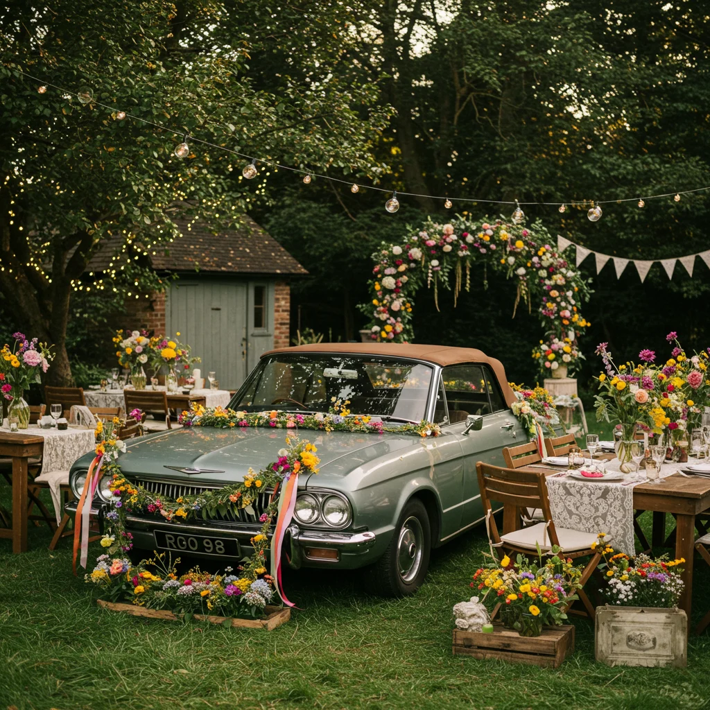 How to Match Your Wedding Car to Your Theme