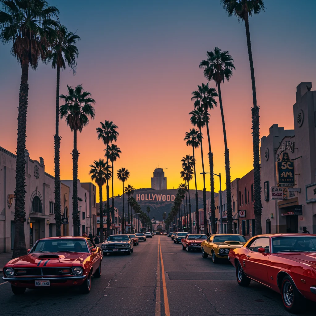 Introduction to Muscle Cars in Hollywood