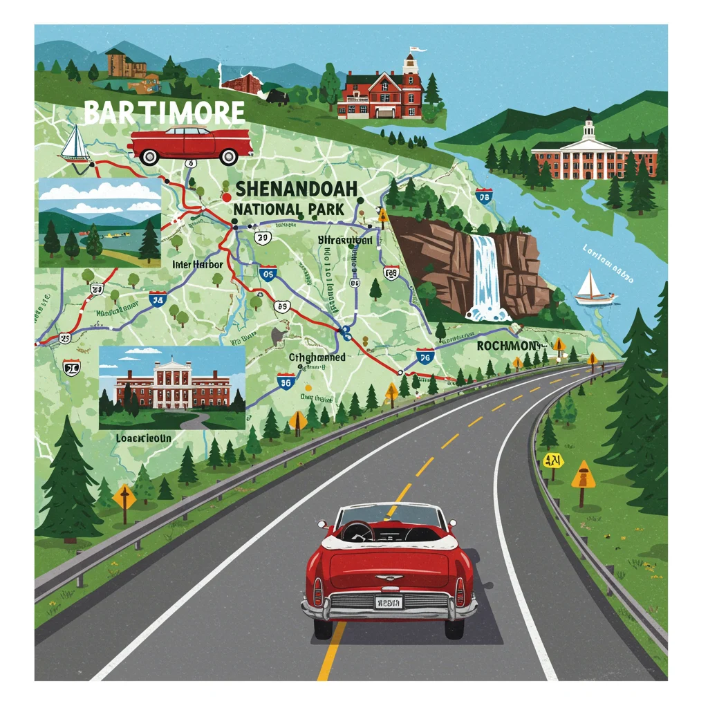 Popular Destinations to Drive from DCA Airport