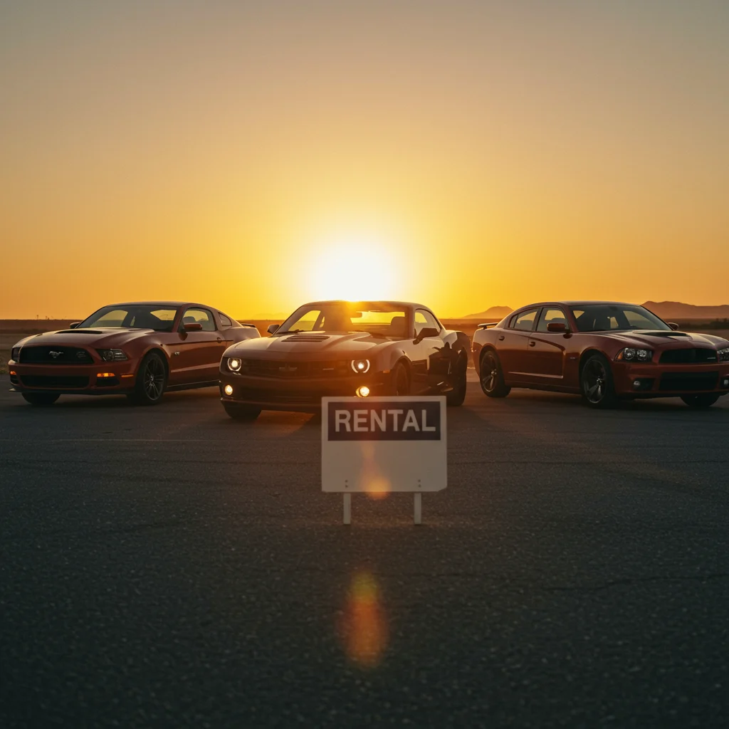 Popular Muscle Car Models Available for Rent