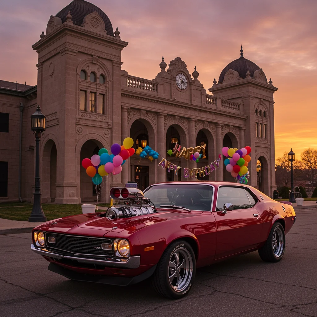 Renting a Muscle Car for Special Occasions