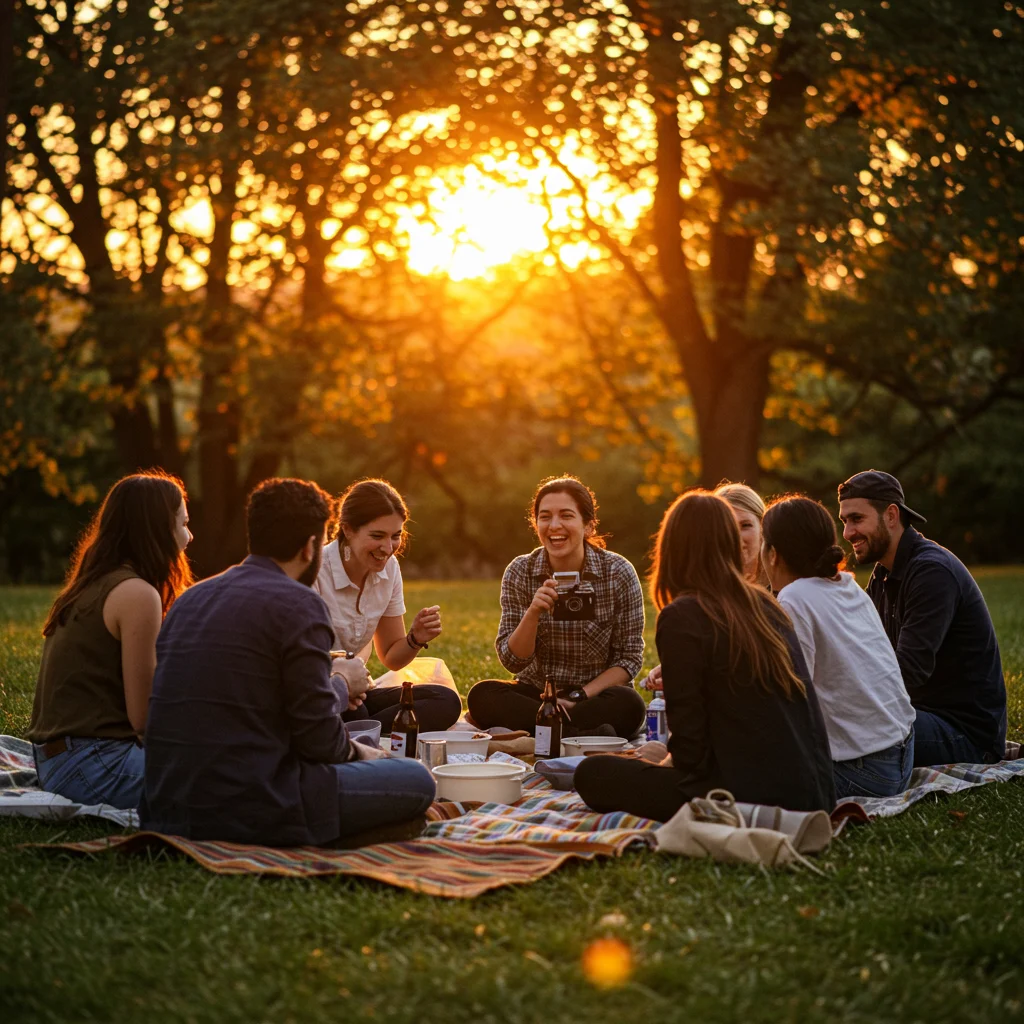 Social Benefits: Making Memories with Friends and Family