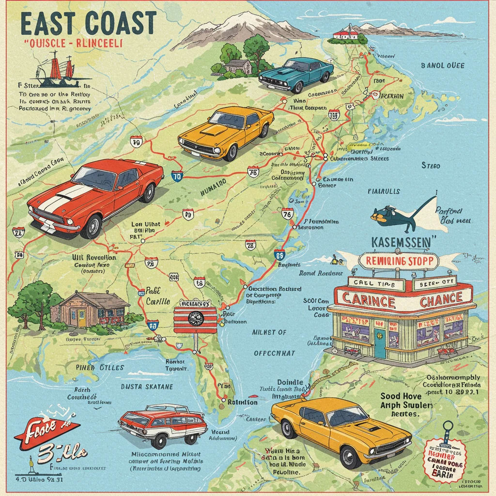 Step-by-Step Guide: How to Rent a Muscle Car on the East Coast