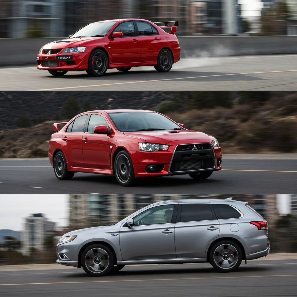 The Evolution of Mitsubishi Performance Cars