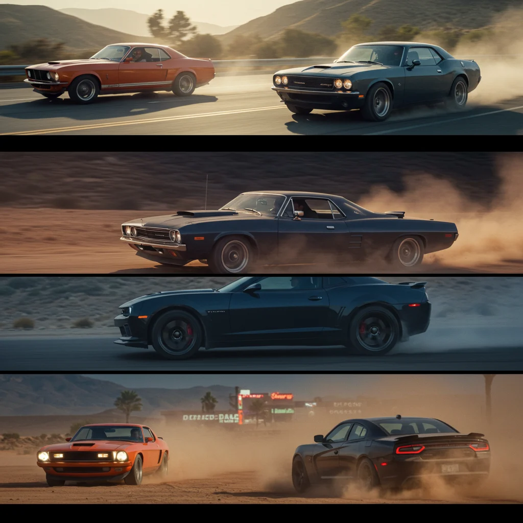The Evolution of Muscle Cars in Modern Cinema
