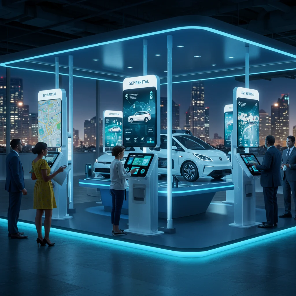 The Role of Technology in Self Drive Car Rental