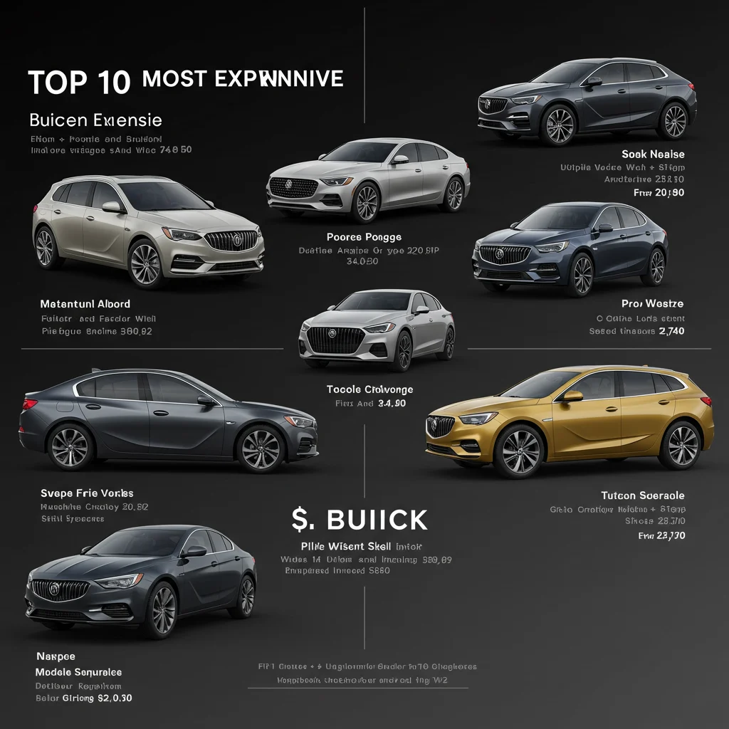 Top 10 Most Expensive Buick Cars: Detailed List