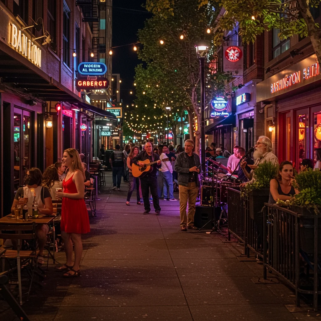 Top Neighborhoods for Upscale Nightlife in Washington