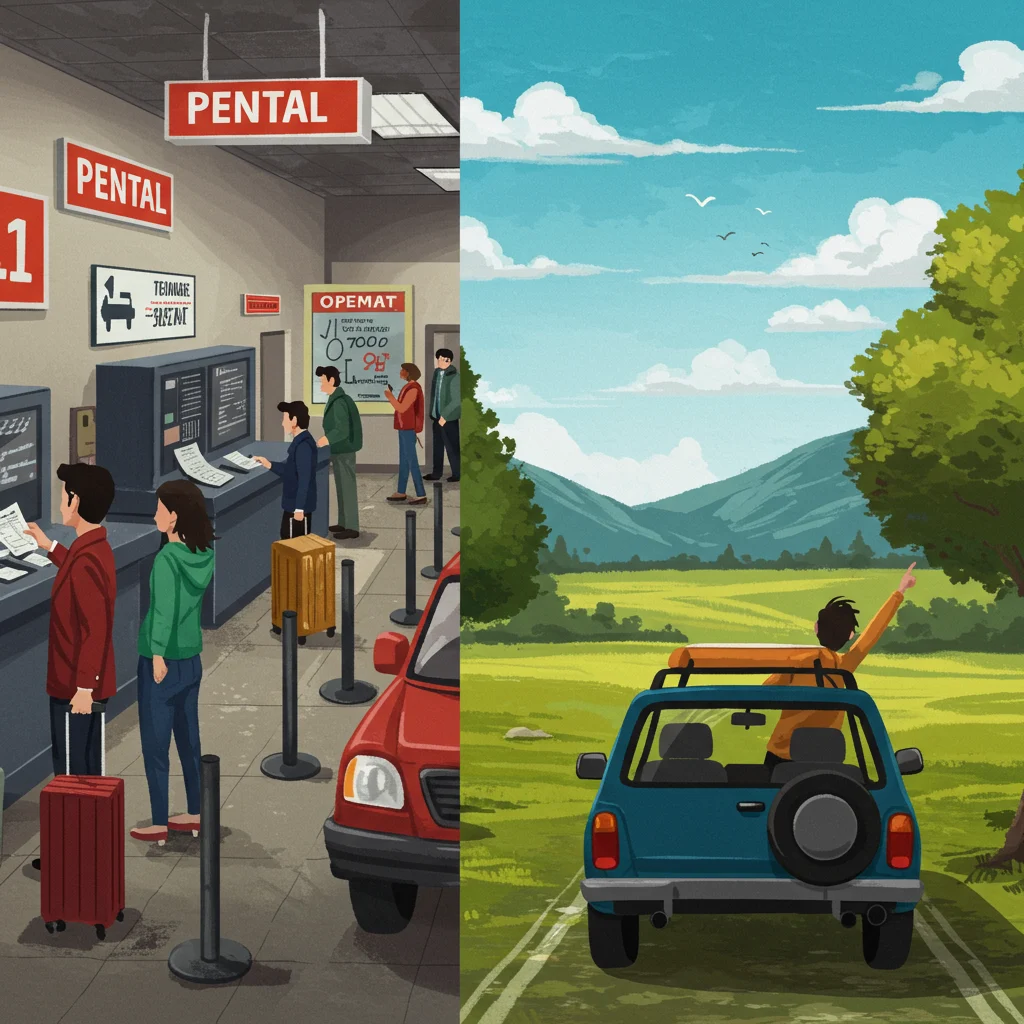 Traditional Car Rental vs. Self Drive: What’s the Difference?