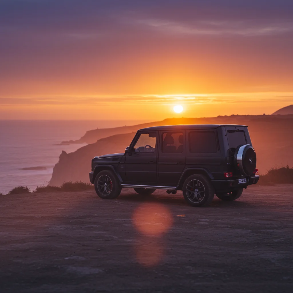 Visual Impact: Cinematic Presence of the G-Wagon