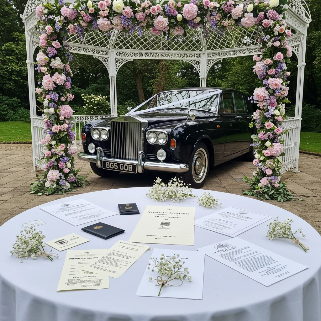 What Documents and Information Will You Need to Rent a Wedding Car?