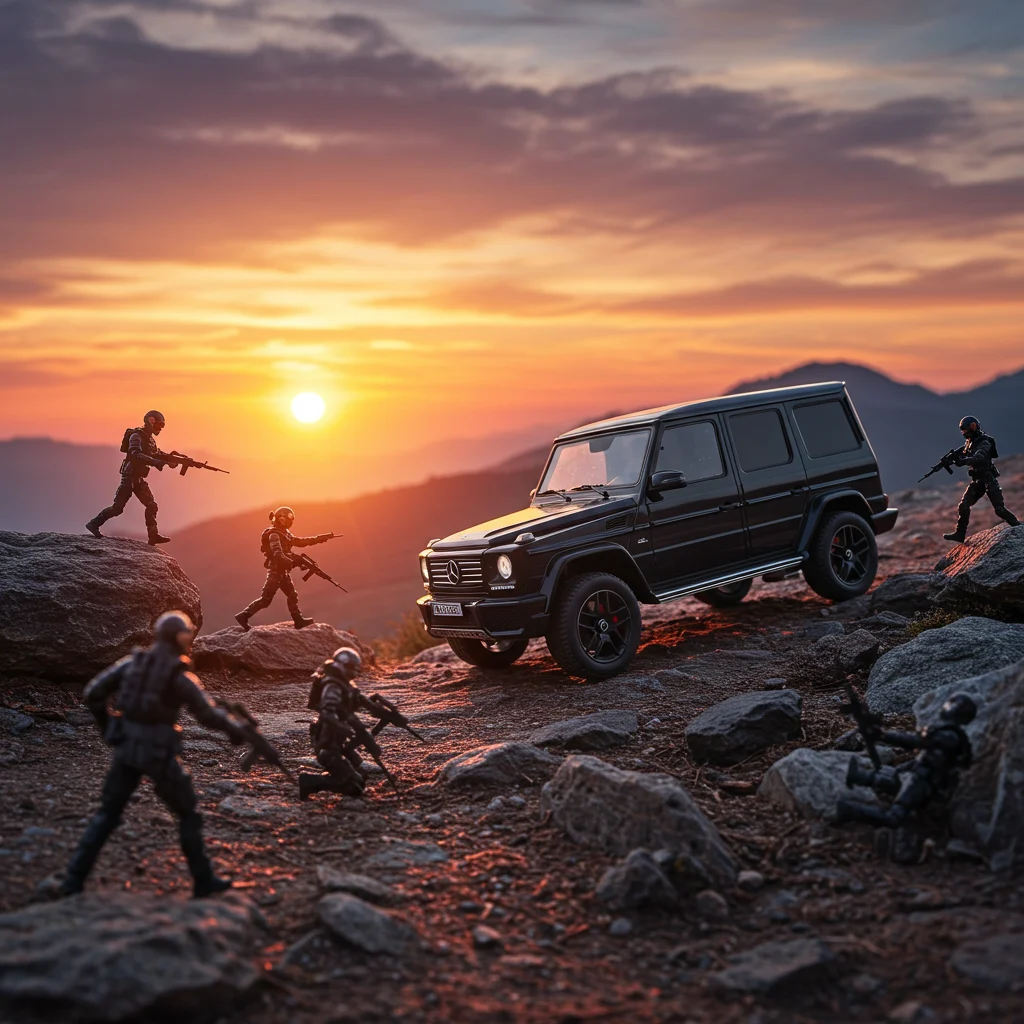 What Makes the G-Wagon Perfect for Action Heroes?