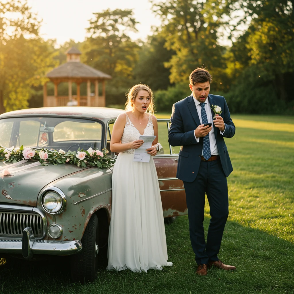 What to Do if Something Goes Wrong with Your Wedding Car Rental