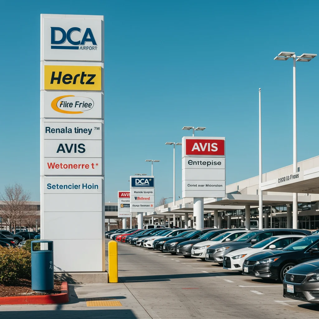Which Rental Car Companies Operate at DCA Airport?