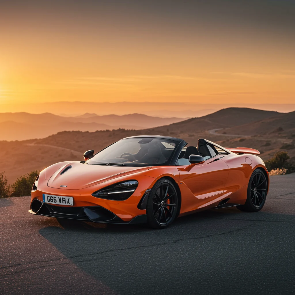 8. McLaren 765LT Spider – The Lightweight Powerhouse