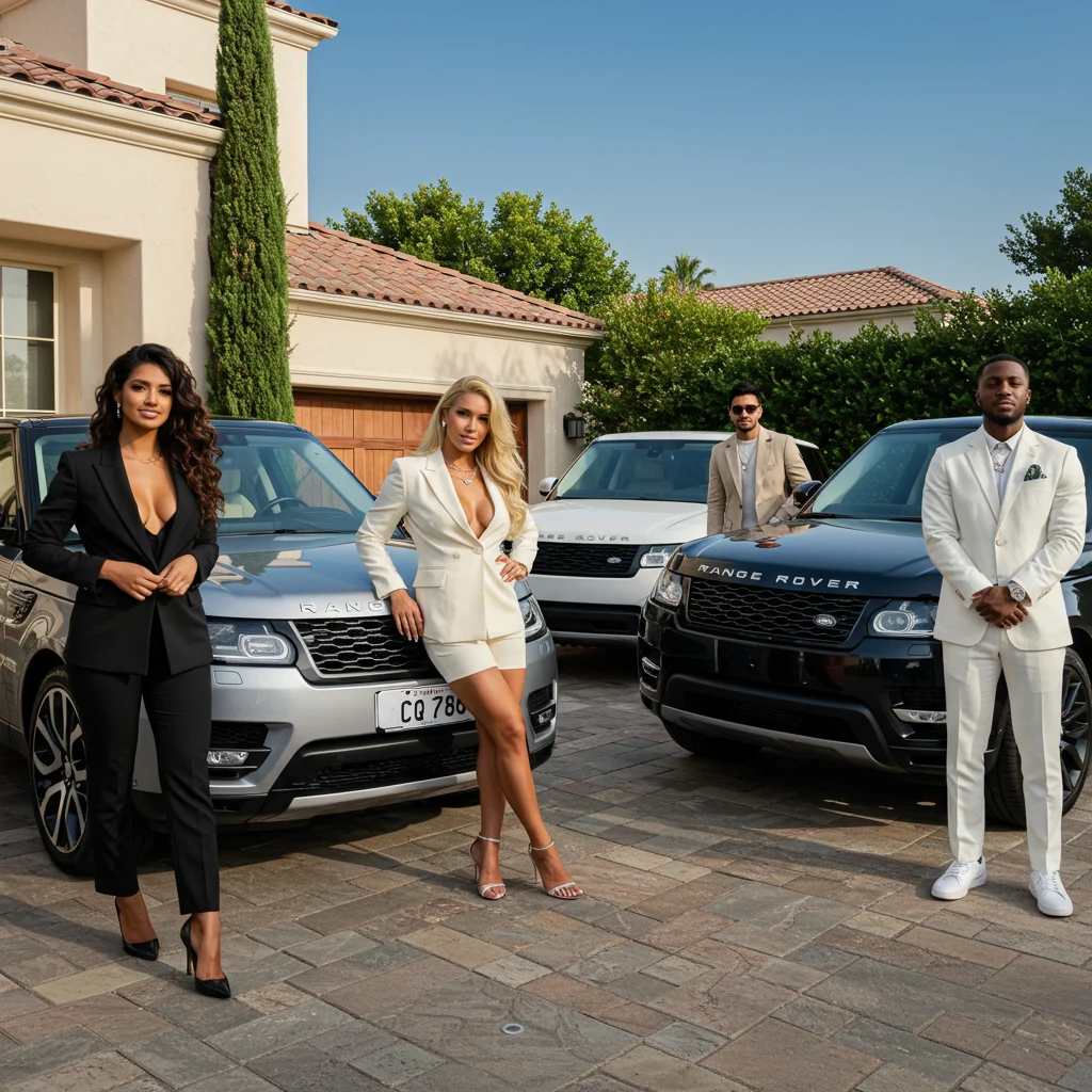 Celebrity Owners of Expensive Range Rovers