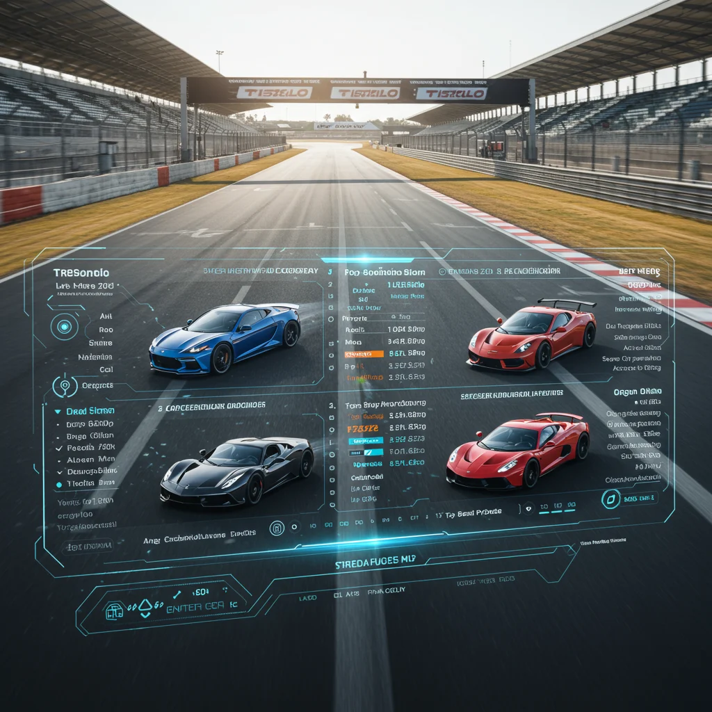 Comparison Table: 2025’s Fastest Exotic Cars at a Glance