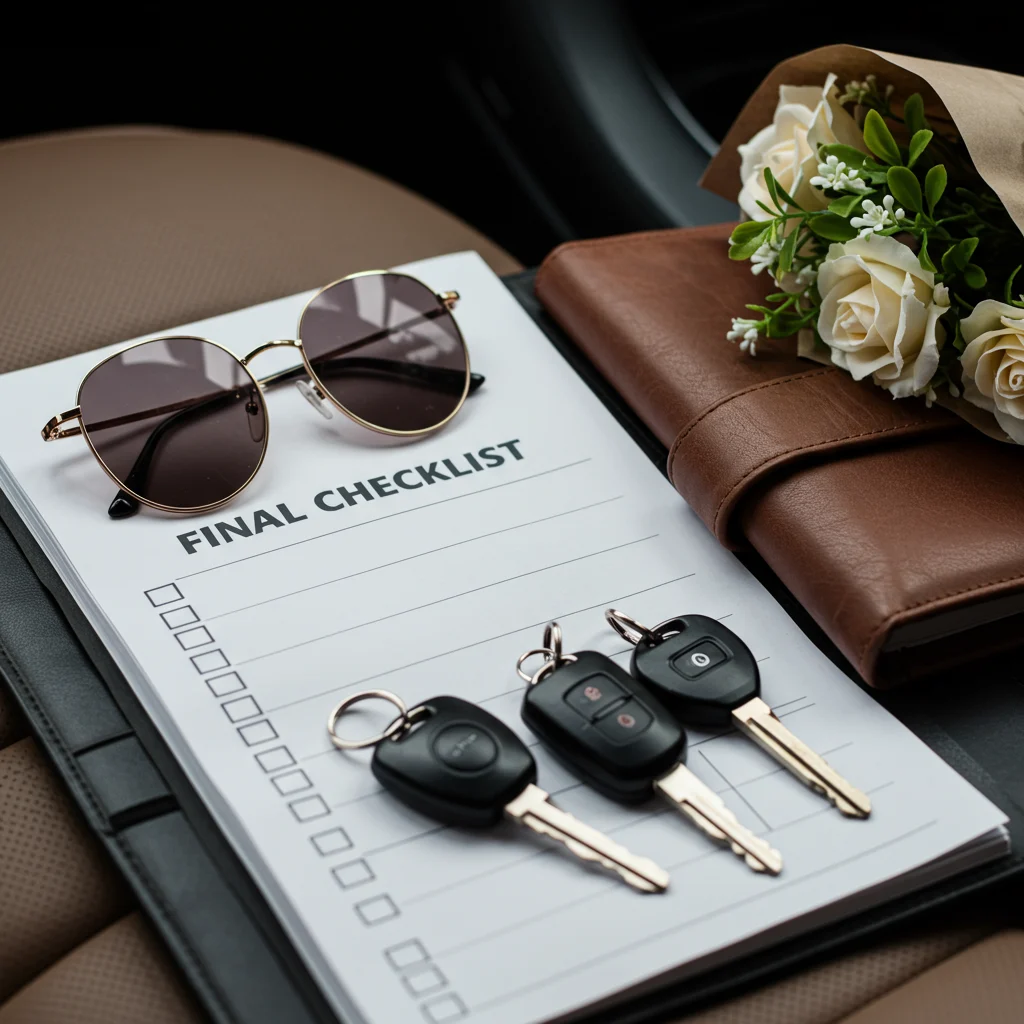 Final Checklist: Preparing for Your Chauffeur Service on the Big Day