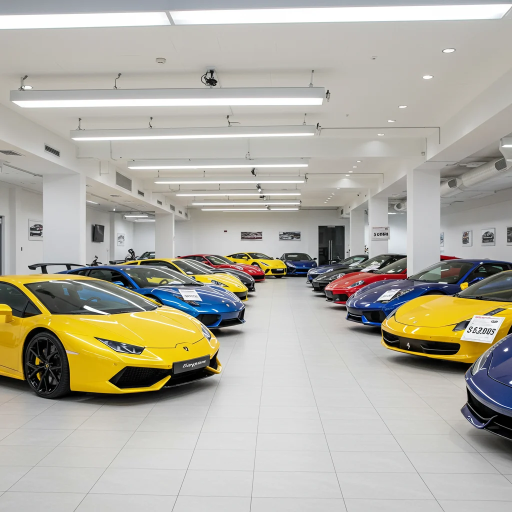 How Do These Exotic Cars Compare in Price?