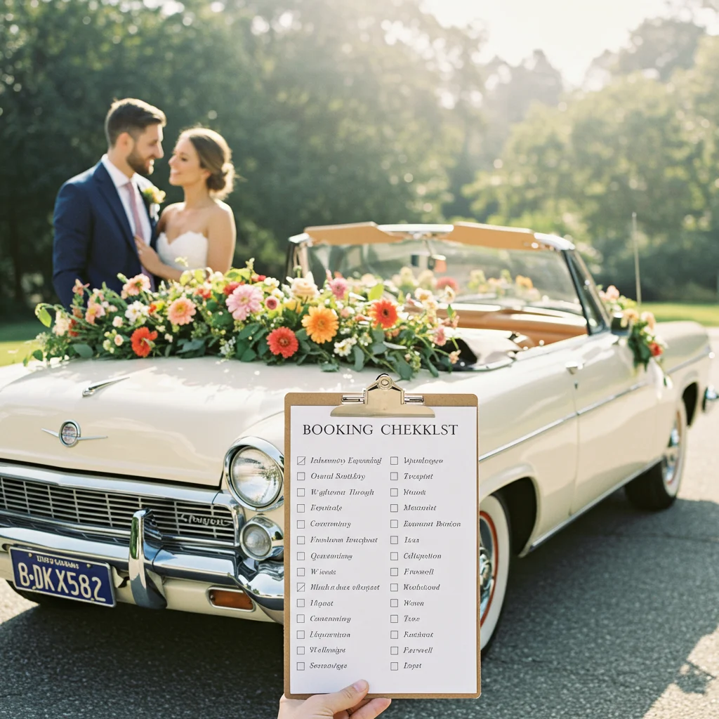 How to Book Your Wedding Car: Step-by-Step Guide
