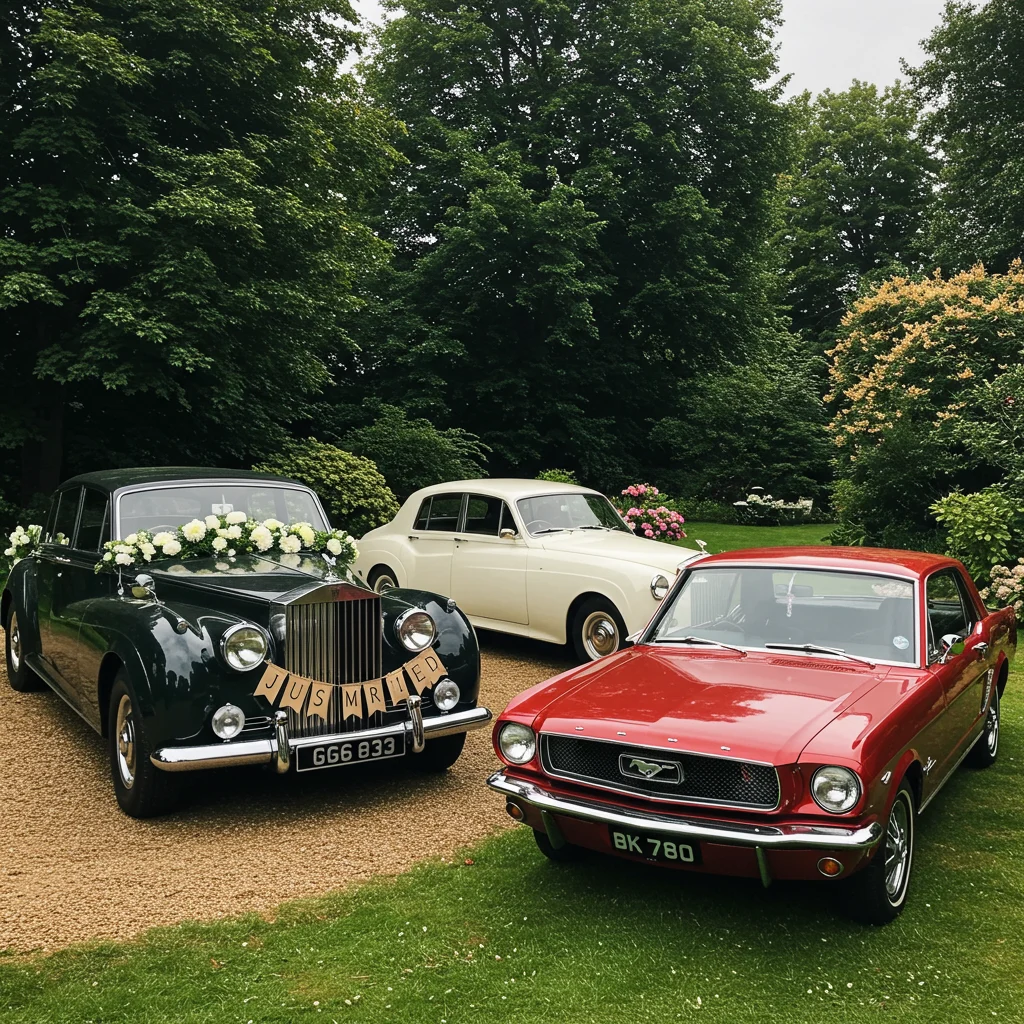 The Top 3 Ideal Wedding Cars for Your Special Day