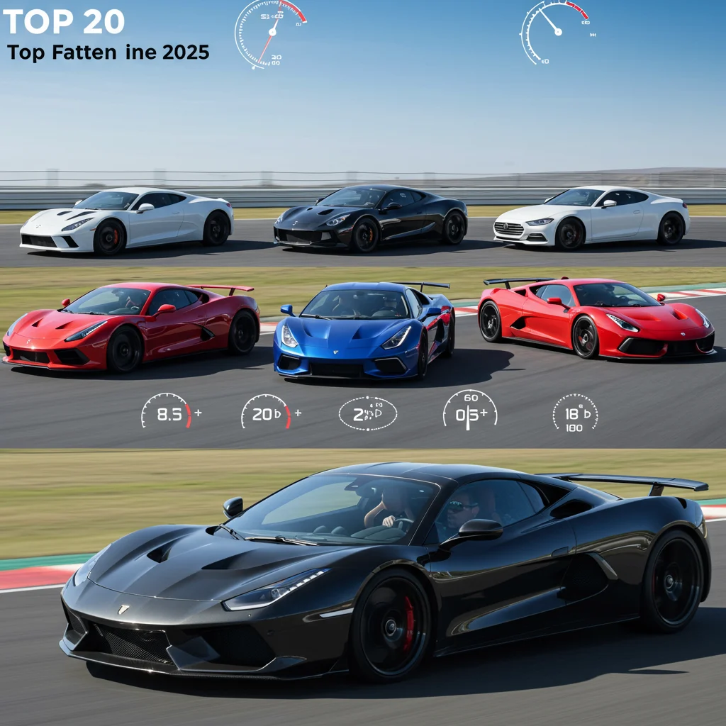Top 20 Fastest Exotic Cars in the World in 2025: The Ultimate List