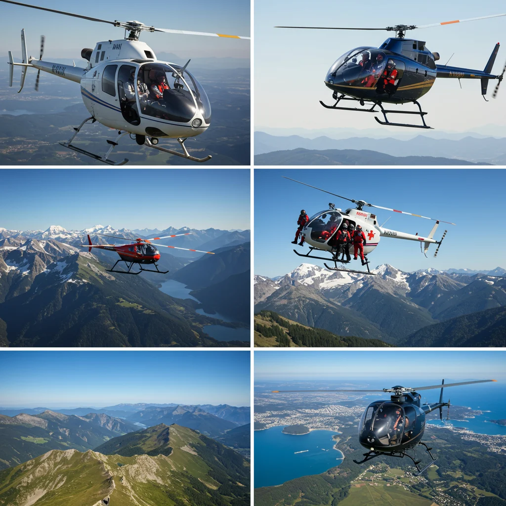 Types of Helicopter Charter Services